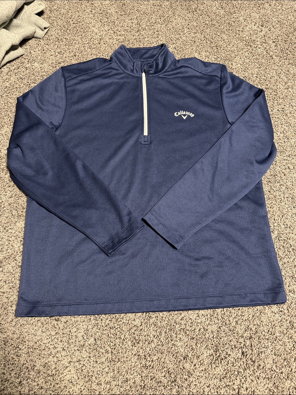 Callaway Navy Quarter-Zip Pullover
